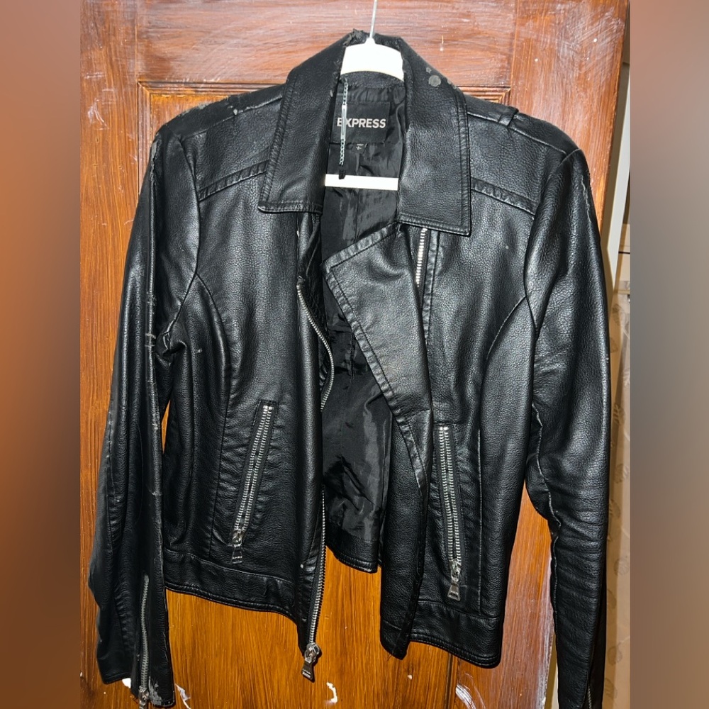 Express leather jacket - Picture 6 of 6